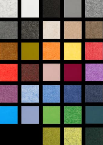 PETfelt PETvilt kleurenkaart